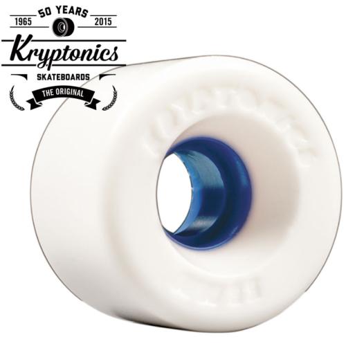 Roues Kryptonics Cruiser/Longboard 60mm Star Trac white blue