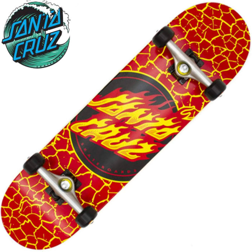 Skateboard complet Santa Cruz Flame Dot 8.25"