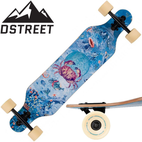Longboard D-Street Dropthrough Reef Multi 37"