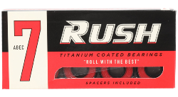 Roulements Rush Abec 7 Red