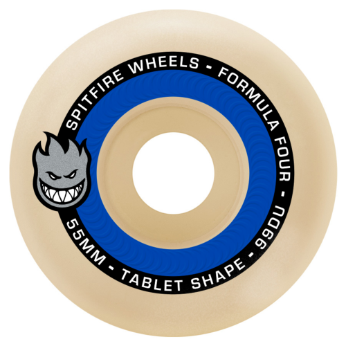 SSPITFIRE WHEELS (JEU DE 4) 55MM F4 99D TABLET NATURAL