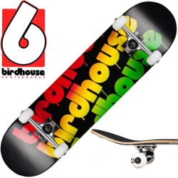 Skateboard complet Birdhouse Triple Stack Rasta 8"
