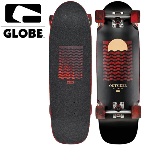 Cruiser Globe Outsider Hellbent/Red 27"