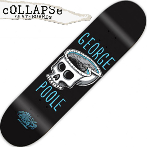 Plateau Collapse George Poole Black/Blue 8.25"