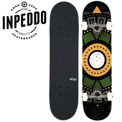 Skateboard complet Inpeddo Apache olive 8.125"