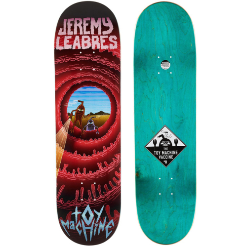 TOY MACHINE DECK 8.5 X 32.35 LEABRES CAVE SECT