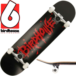 Skateboard complet Birdhouse Blood Logo Black 8"
