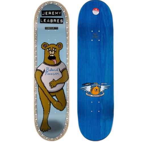 TOY MACHINE DECK INSECURITY LEABRES 8.0 X 31.63