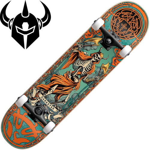 Skateboard complet Darkstar Axe prenium orange 8"