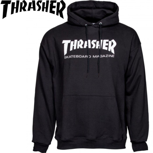 Sweat-shirt à capuche Thrasher Skate Magazine Black