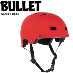 Casque de protection Bullet adulte Mate Red taille S/M