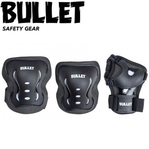 Set de protections Bullet Junior black White XS