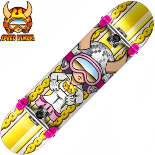 Skateboard complet SPEED DEMONS DISCO MULTI 7.75"