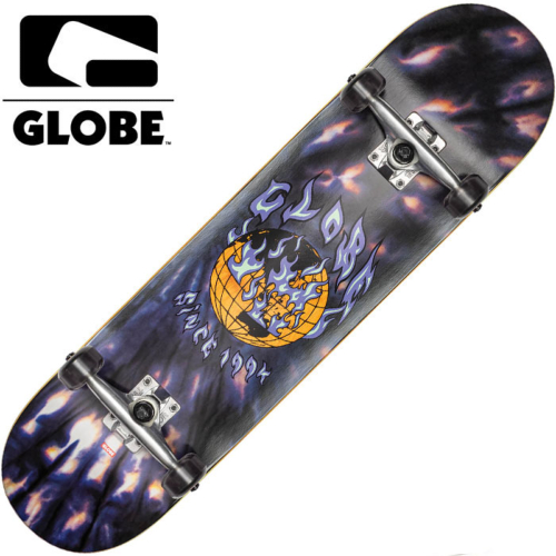 Skateboard complet Globe G1 Ablaze Black Dye 8"