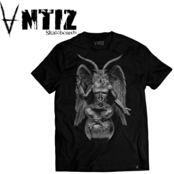 Tee-shirt Antiz BAPHOWLMET Black
