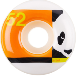 ENJOI WHEELS (JEU DE 4) 52MM BOX PANDA ORANGE