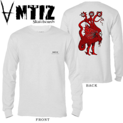 Tee-shirt Antiz HYDRA White Manches longues