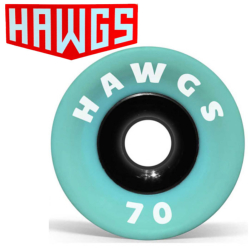 Roues Longboard Hawgs Wheels Supremes Green 70mm 78A