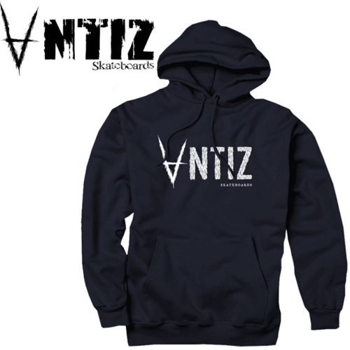 Sweat-Shirt à capuche Antiz BIG SCRIP Navy