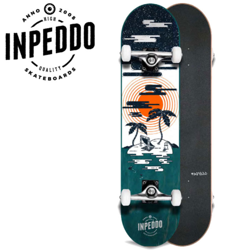 Skateboard complet Inpeddo Island Green 8.125"