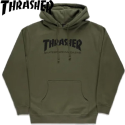 Sweat-shirt à capuche Thrasher Skate Magazine Army