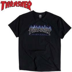 Tee-shirt Thrasher GODZILLA CHARRED SS BLACK