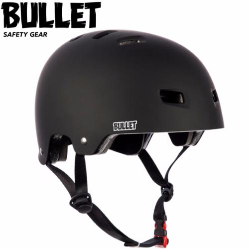 Casque de protection Bullet enfant mate black taille XS/S Grom