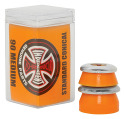 Independent bushing Medium Conical 90A orange (jeu de 4 gommes)