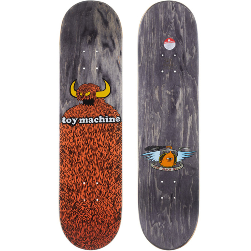 TOY MACHINE DECK FURRY MONSTER 8.0 X 31.63