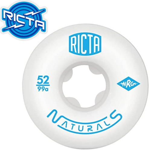 Roues Skateboard Ricta Natural 54 mm 99A