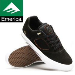 Chaussures Emerica Reynolds 3 G6 Reynolds Vulc Grey orange