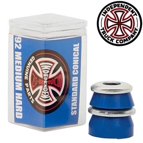 Independent bushing Medium Conical 92A blue (jeu de 4 gommes) 