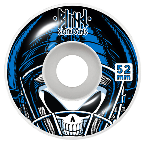 BLIND WHEELS (JEU DE 4) 52MM REAPER HELMET BLACK