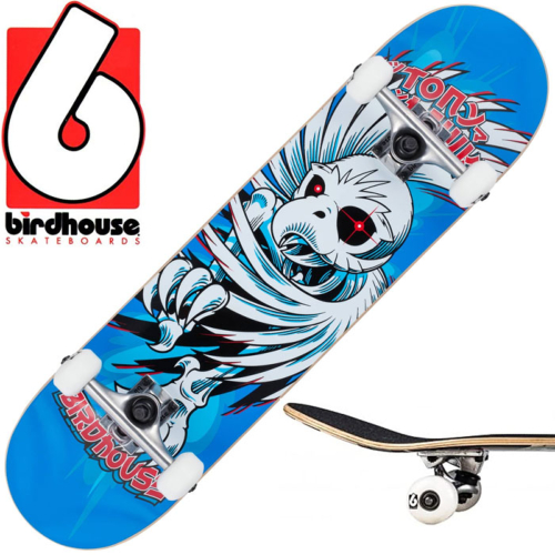 Skateboard complet Birdhouse Hawk Spiral Blue 7.75"