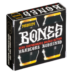 BONES BUSHINGS (JEU DE 4 GOMMES) MEDIUM BLACK