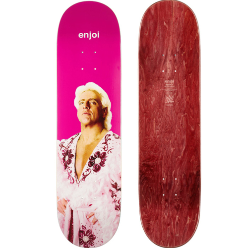 ENJOI DECK THE NATURE BOY RIC FLAIR R7 PINK 8.25 X 32.1