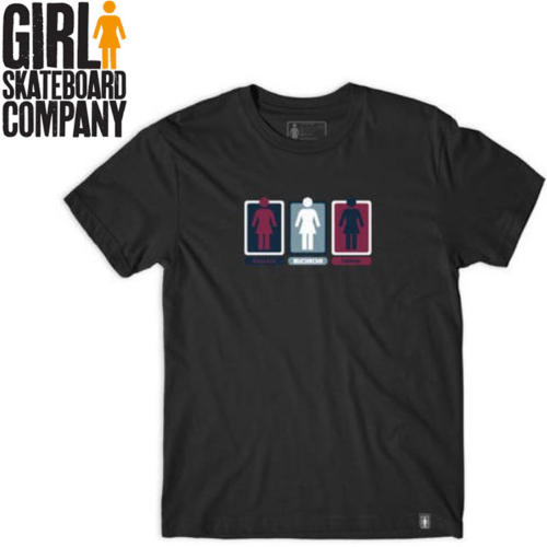 Tee-shirt Girl Black Logo
