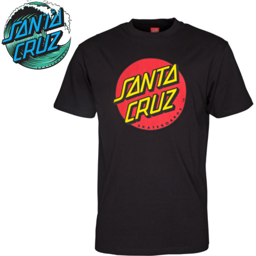 Tee-shirt Santa-Cruz Classic Dot Black