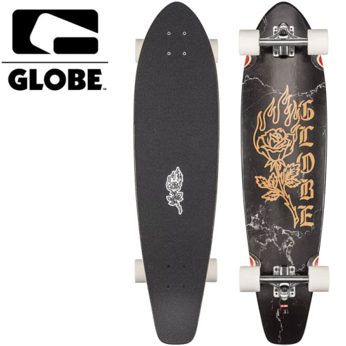 Longboard Globe Black Roses 40"