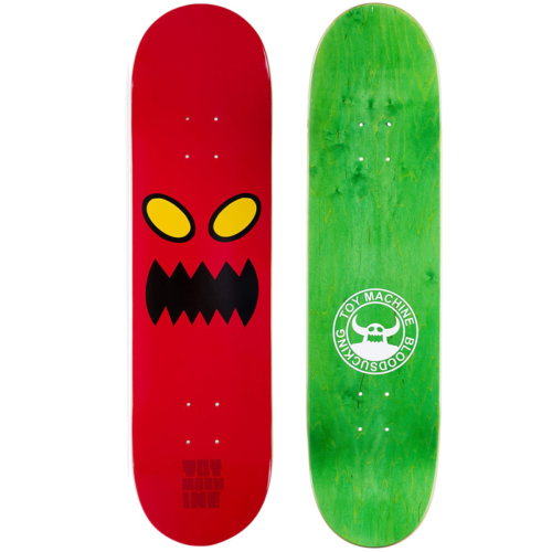 TOY MACHINE DECK MONSTER FACE 8.0 X 31.63