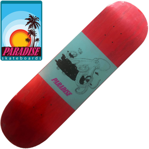 Plateau Paradise Skate Co Pouple Series Red 8.25"