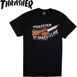 Tee-shirt Thrasher Scarred4Life black