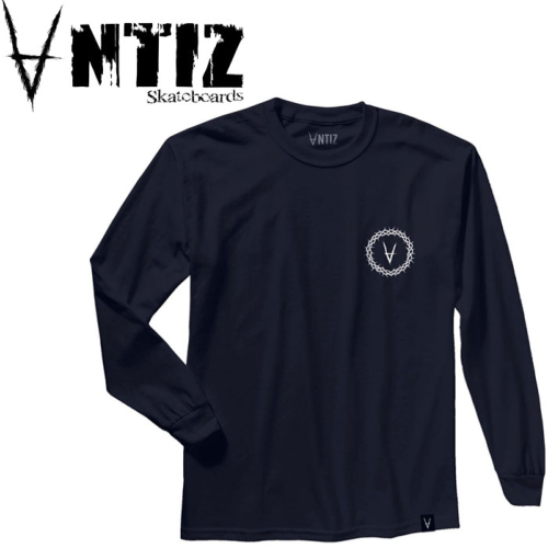 Tee-shirt Antiz Thorn Navy Manches longues