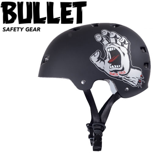 Casque de protection Bullet Screamin Hand black taille S/M