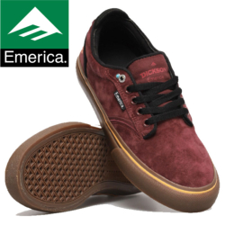 Chaussures Emerica Dickson burgundy gum