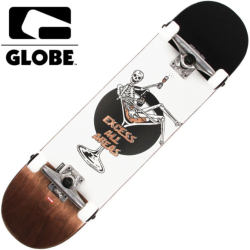 Skateboard complet Globe G1 Excess White Brown 8"