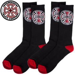 Chaussettes Independent Truck CO. Black (2 Paires)