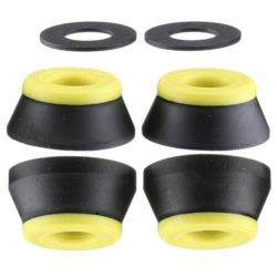 BONES BUSHINGS (JEU DE 4 GOMMES) MEDIUM BLACK