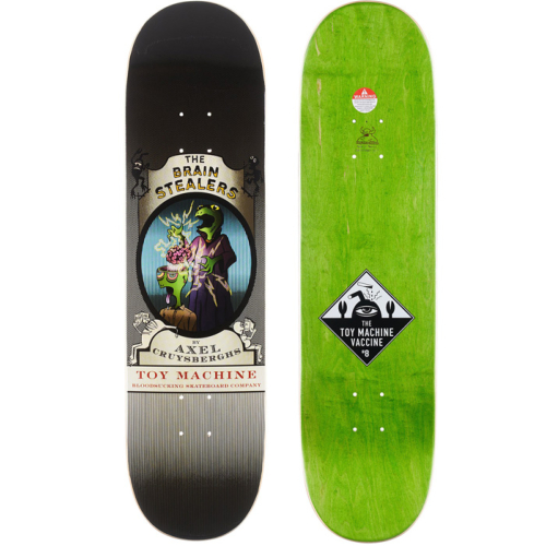 TOY MACHINE DECK 8.25 X 31.88 AXEL BRAIN STEALER